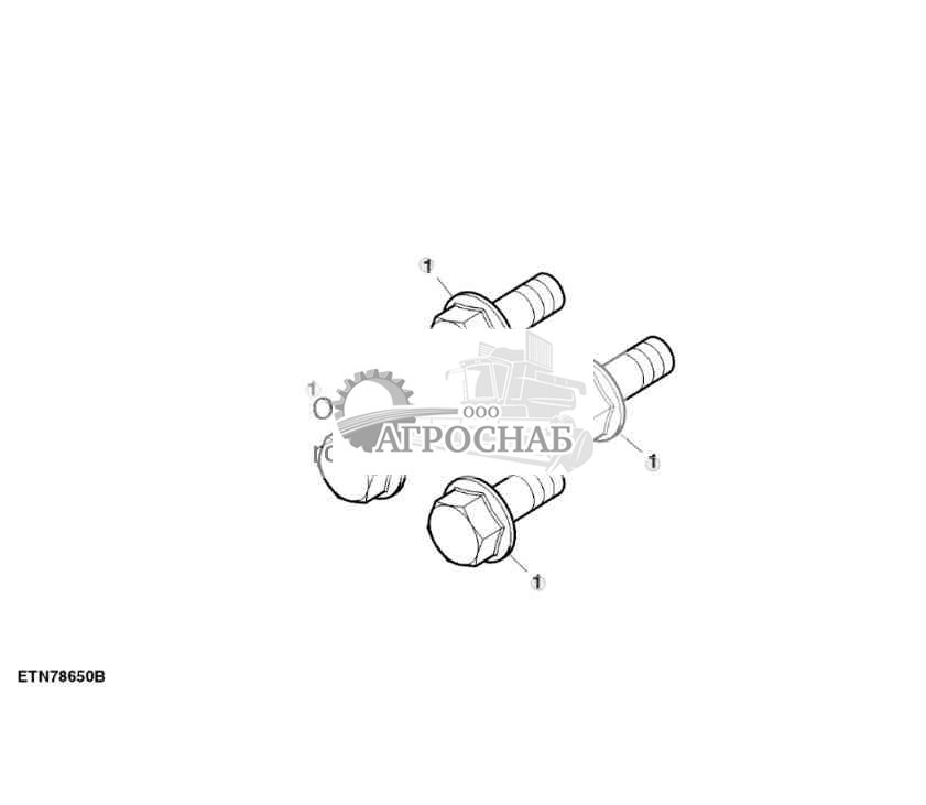 Гидравлическая быстроразъемная муфта, 6 отверстий, с соединителем 
